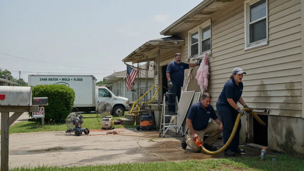 Water Damage Repair in Fishersville, VA near me